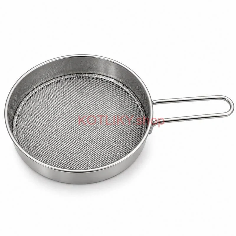 Malé nerezové sitko na cukor