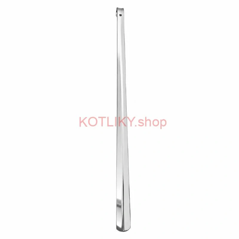 Kovový obuvák 80 cm – extra dlhá lyžica na topánky