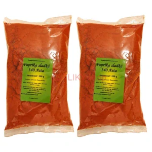 Paprika sladká 140 ASTA 2 x 250 g (500 g)