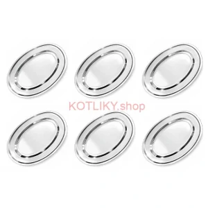 Nerezové podnosy pre catering – set 6 ks (30,5cm) - Servíruj s istotou a štýlom
