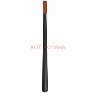 Kovový obuvák 80 cm s rukoväťou zo syntetickej kože