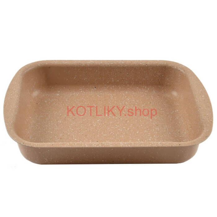 Pekáč s granitovým povrchom 29 x 20 cm hnedý Granit Line