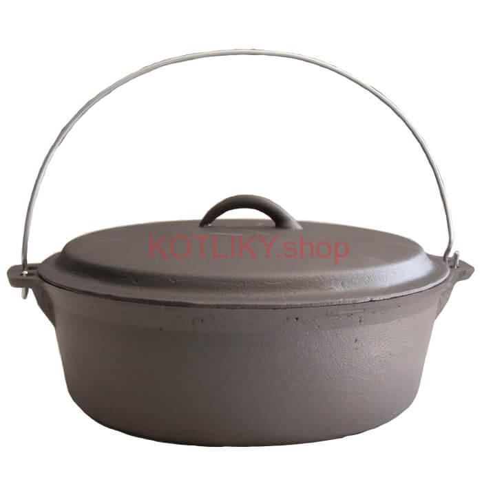 Liatinový kotlík 5,5 L + laitinová pokrievka