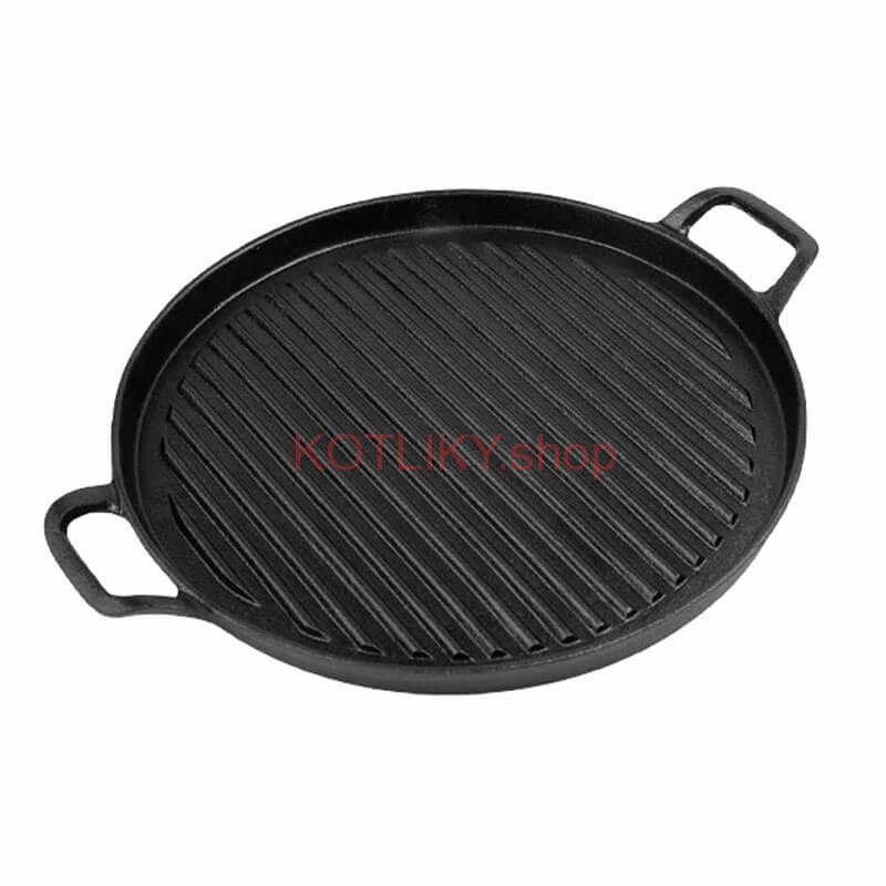 Liatinová panvica na grilovanie 31 cm BBQ