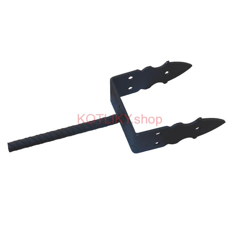 Pätka kotviaca, zápustná 12 cm