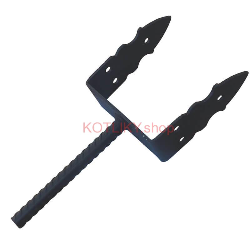 Pätka kotviaca, zápustná 14 cm