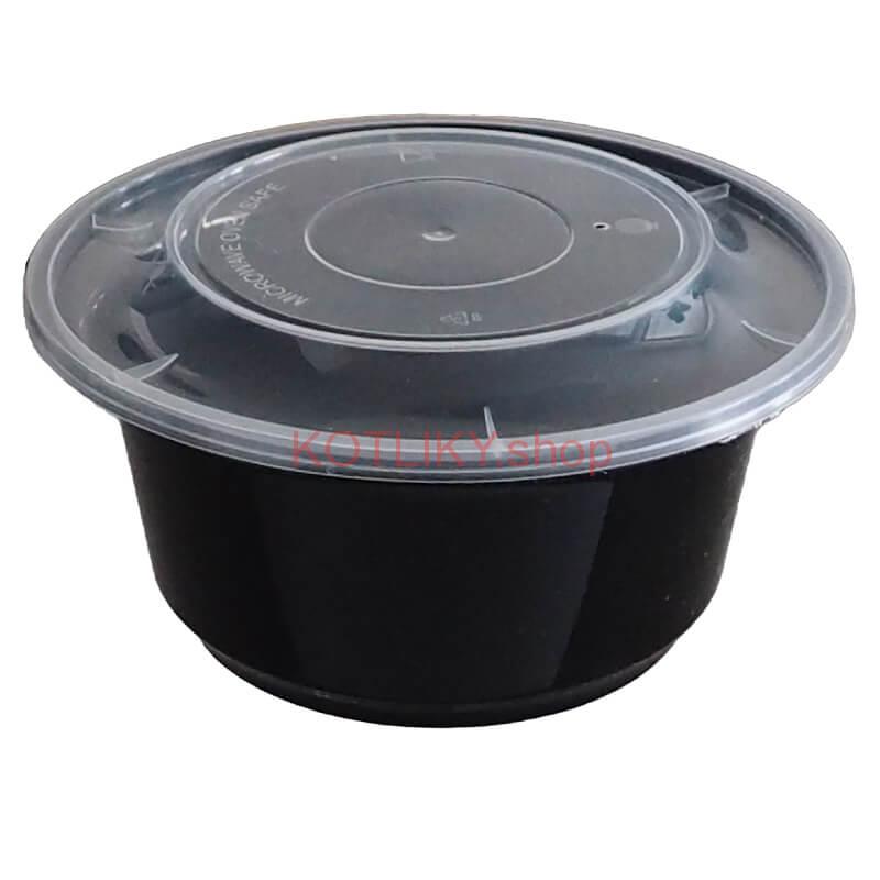 Plastový box (miska) na guláš + vrchnák 1000 ml
