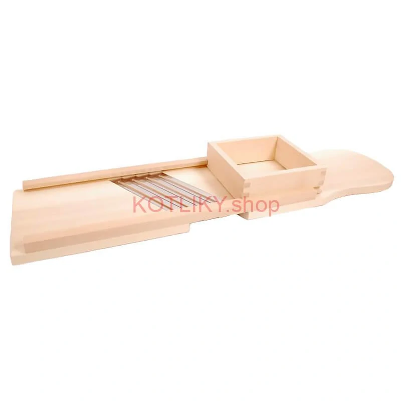 Ručný drevený krájač kapusty 4 nože 93 x 23,5 cm (obrovský)