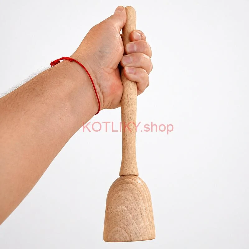 Drevený drvič na zemiaky a zeleninu 30 cm