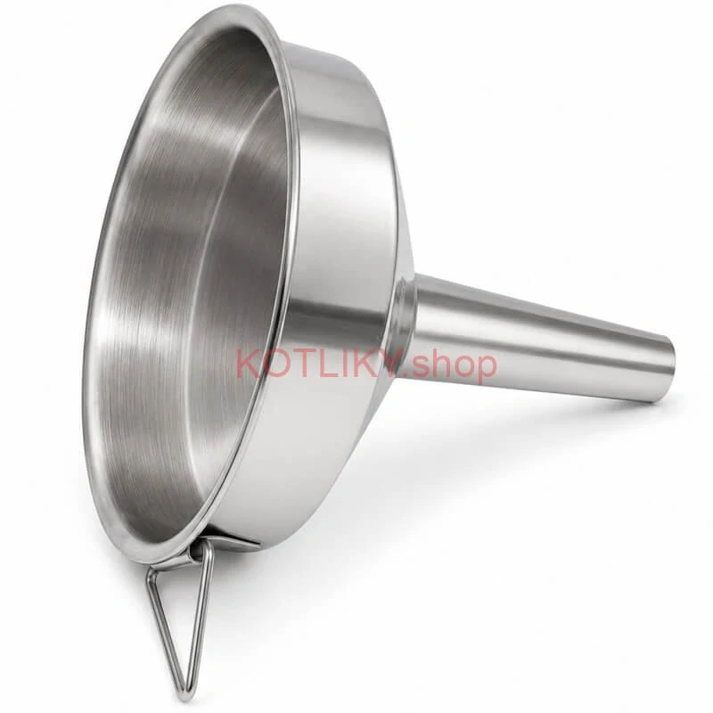 Nerezový lievik 10 cm