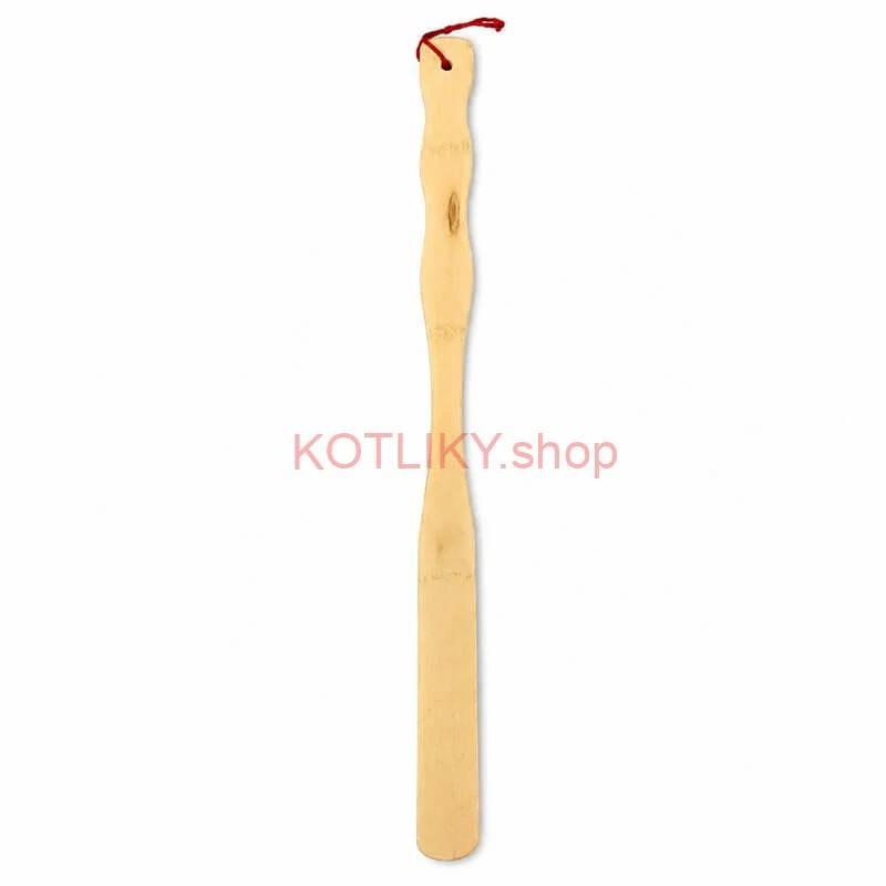 Drevený obuvák 49 cm – dlhá lyžica na topánky