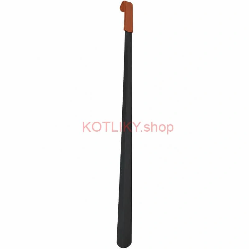 Kovový obuvák 80 cm s rukoväťou zo syntetickej kože