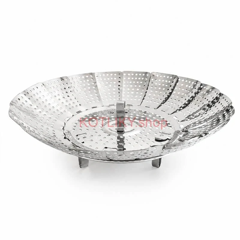 Skladací nerezový parák 14–23 cm do hrnca