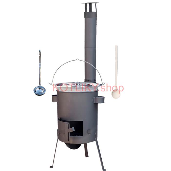 Antikorový kotlík 22 L (0,8 mm) + žiaruvzdorná kotlina 42 PLUS 600 4 MM
