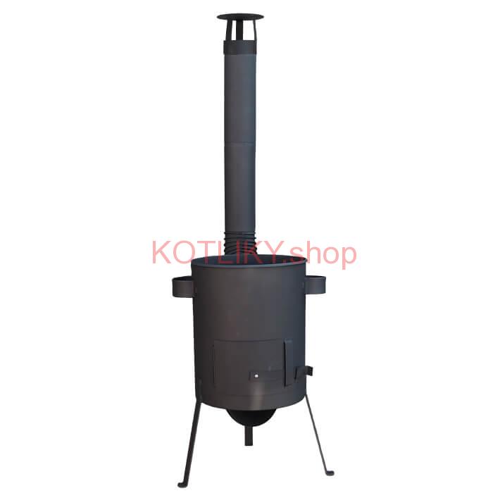 Kotlina 39 cm s žiaruvzdornou farbou PLUS 600 4 MM