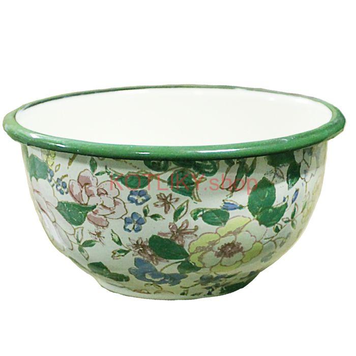 Smaltovaná vzorovaná miska 13 cm DECOR