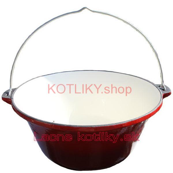 Liatinový kotlík 16 L – smaltovaný povrch