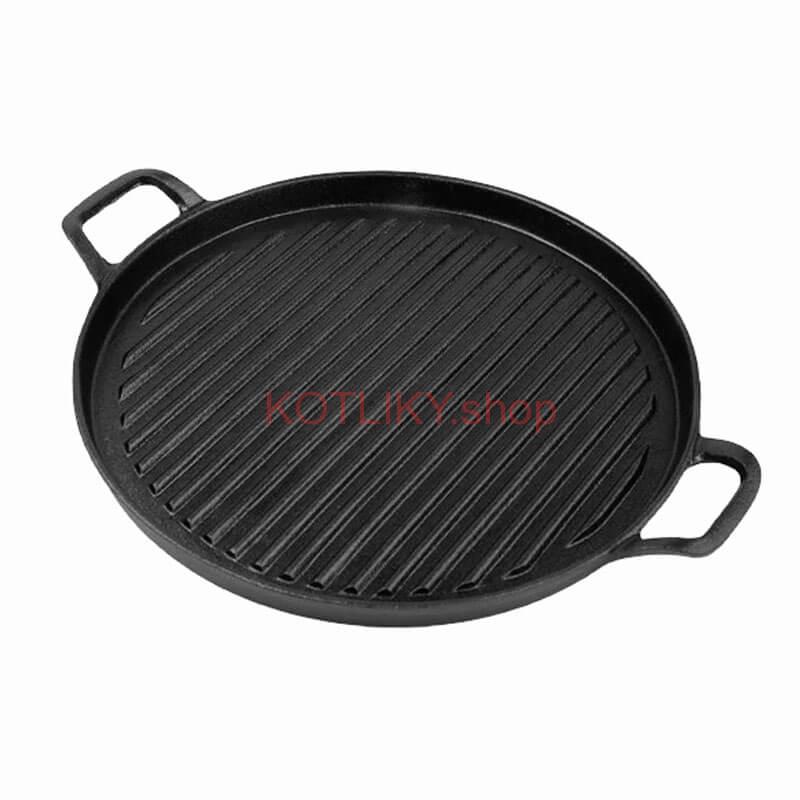 Liatinová panvica na grilovanie 31 cm BBQ