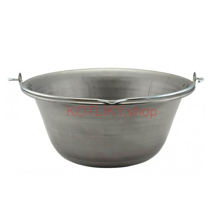 Železný kotlík na guláš 30 L (0,75 mm)