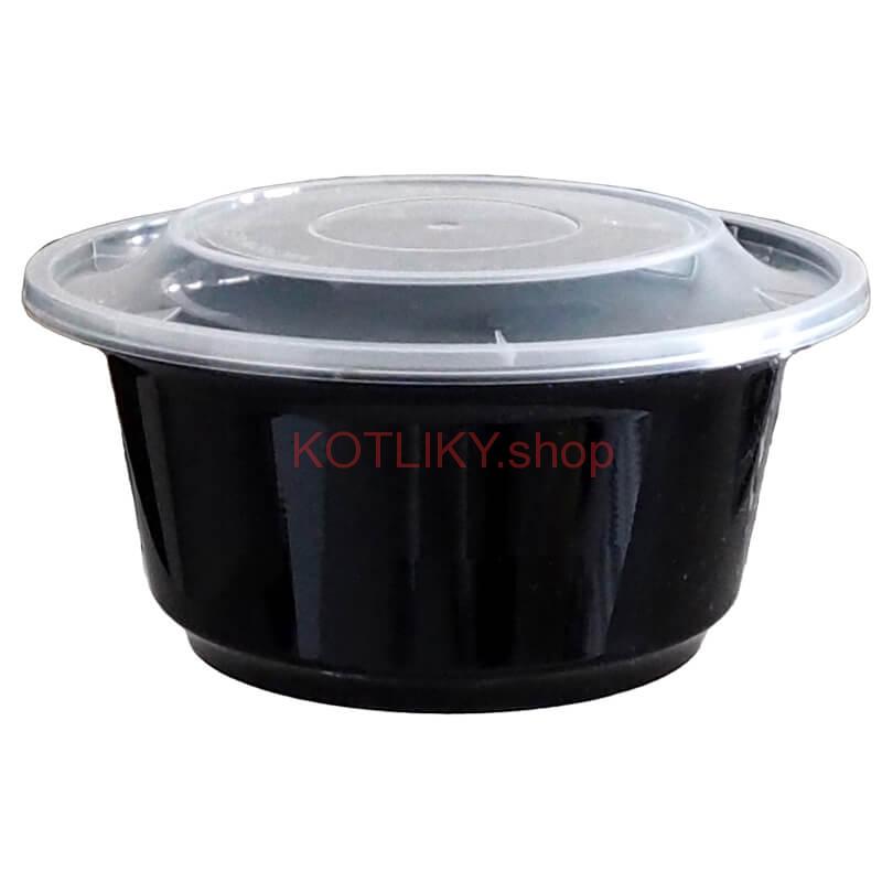 Plastový box (miska) na guláš + vrchnák 1000 ml