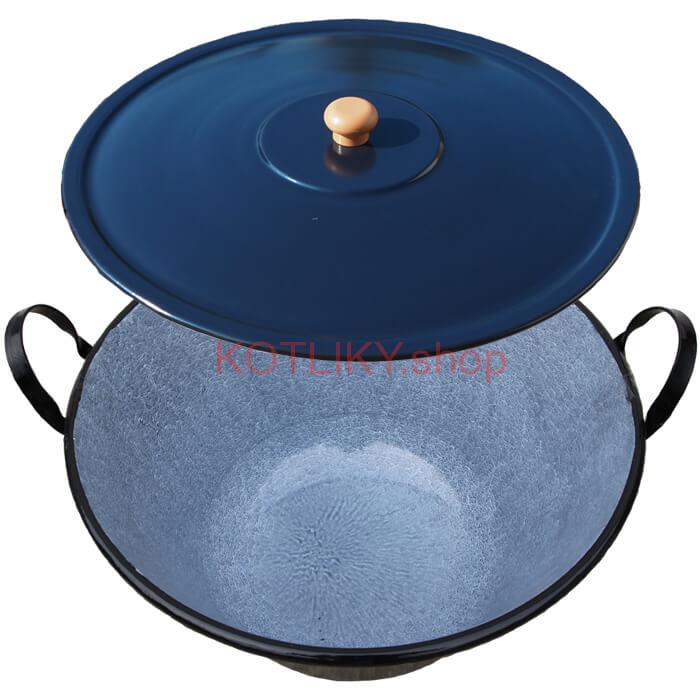 Smaltovaný kotol 70 L + smaltovaná pokrievka