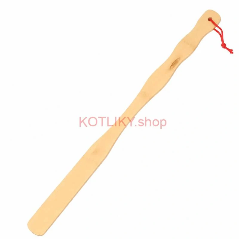 Drevený obuvák 49 cm – dlhá lyžica na topánky
