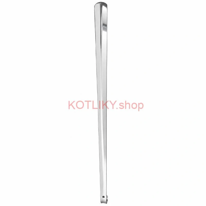 Kovový obuvák 80 cm – extra dlhá lyžica na topánky