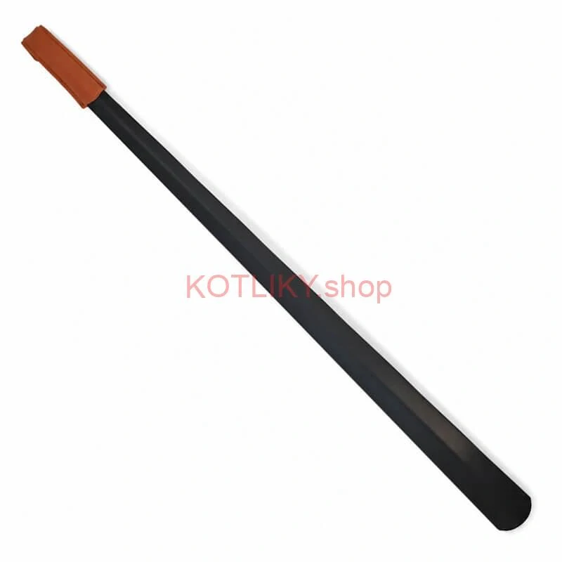 Kovový obuvák 80 cm s rukoväťou zo syntetickej kože