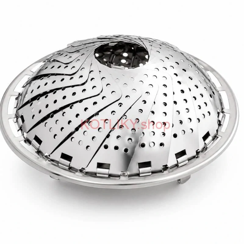 Skladací nerezový parák 14–23 cm do hrnca