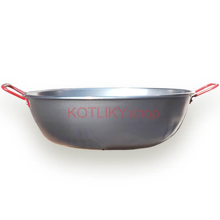 Oceľová grilovacia panvica Paella (WOK) 30 cm