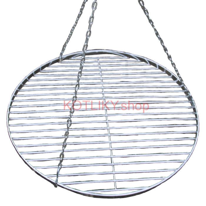 Grilovací rošt s retiazkou 60 cm