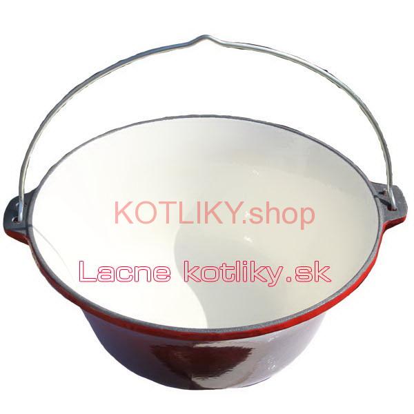 Liatinový kotlík 16 L – smaltovaný povrch