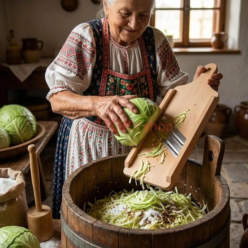 Strúhadlo na kapustu s 2 nožmi