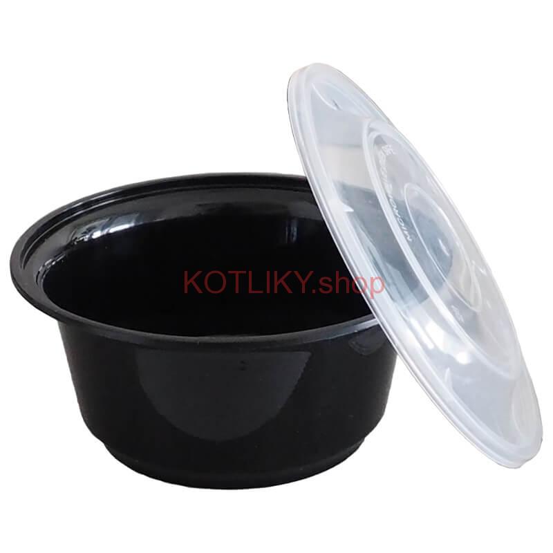 Plastový box (miska) na guláš + vrchnák 1000 ml