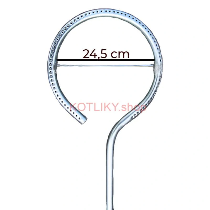 Plynový horák na bombu 24,5 cm - 3,5 kW, regulácia výkonu, s nožičkami