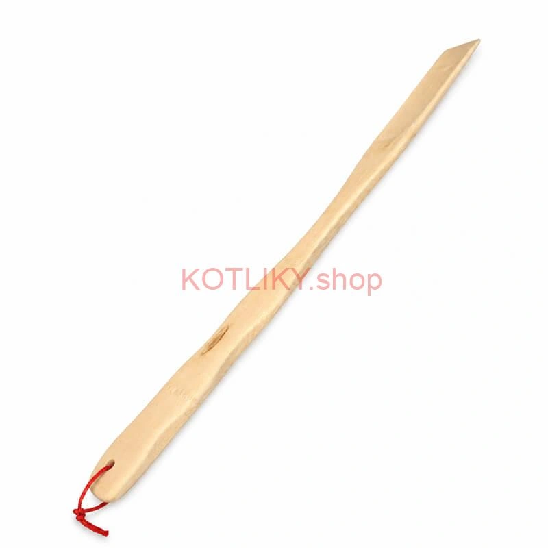 Drevený obuvák 49 cm – dlhá lyžica na topánky