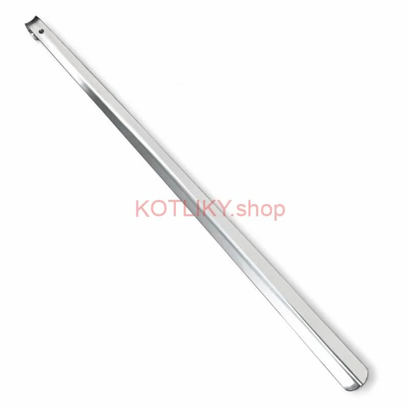 Kovový obuvák 80 cm – extra dlhá lyžica na topánky