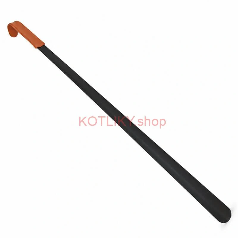 Kovový obuvák 80 cm s rukoväťou zo syntetickej kože