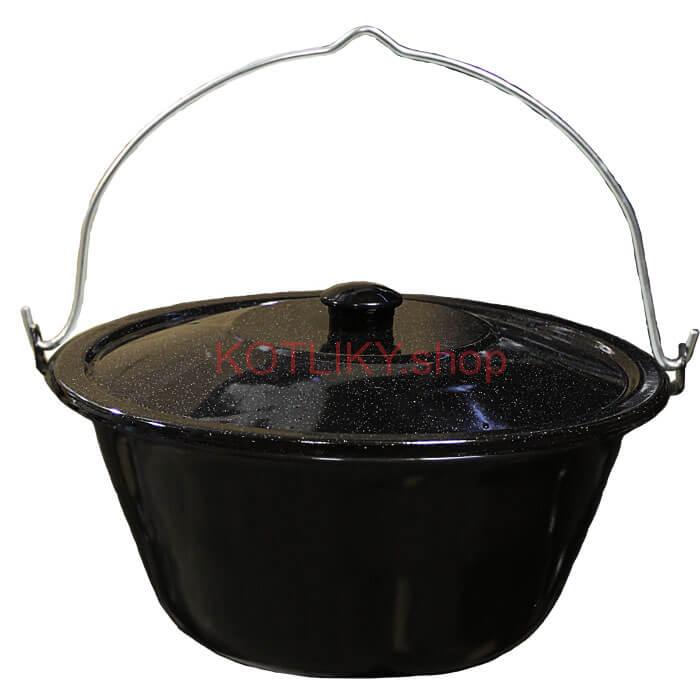 Smaltovaný kotlík 20 L + smaltovaná pokrievka