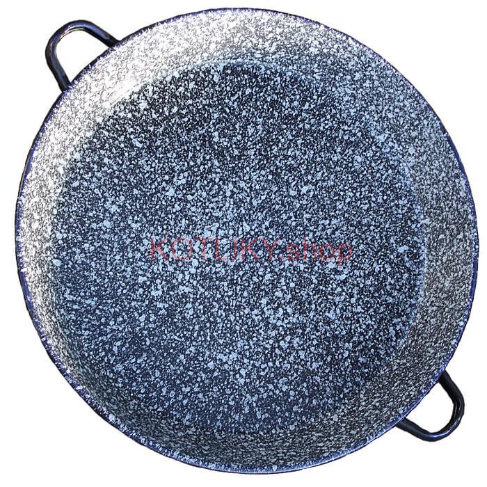 Panvica smaltovaná s uškami 42 cm