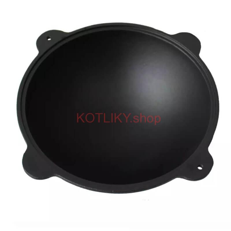 Liatinový wok s pokrievkou so 4 úchytmi 51 cm