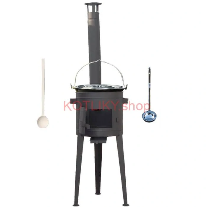 Smaltovaný kotlík 30 L (1,2 mm) + vysoká kotlina 47 cm (2 mm) HODO PLUS 600