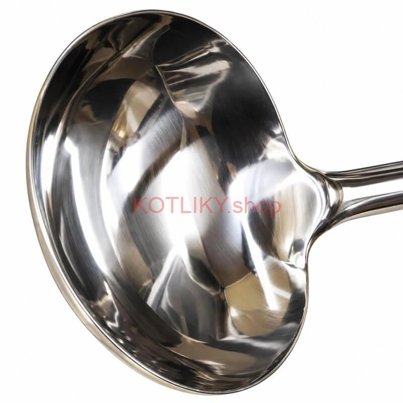 Antikorová naberačka 250 ml s drevenou rúčkou – 51,5 cm