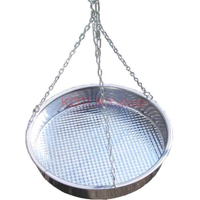 Nerezová panvica s retiazkou 49 cm