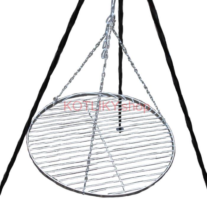 Grilovací rošt s retiazkou 60 cm
