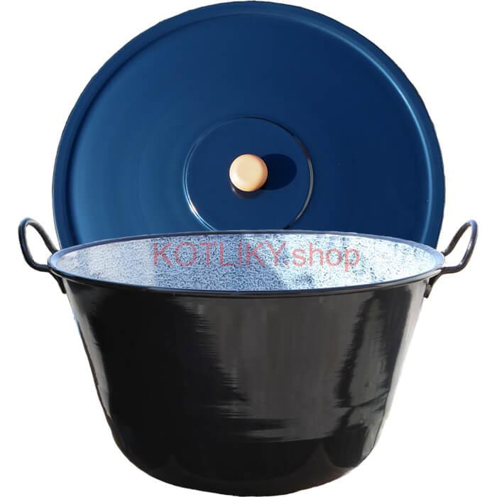 Smaltovaný kotol 70 L + smaltovaná pokrievka