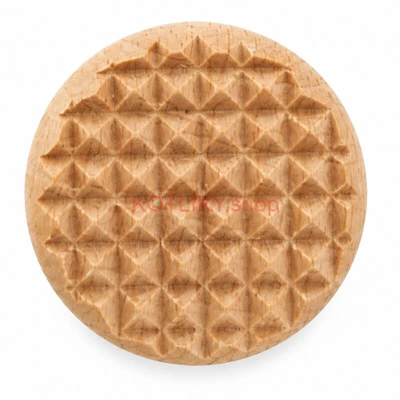 Drevený drvič na cesnak a bylinky 22 cm