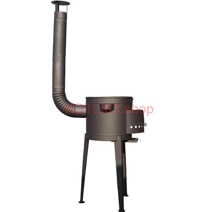 Vysoká kotlina 36 cm + ohňovzdorná farba PLUS 600