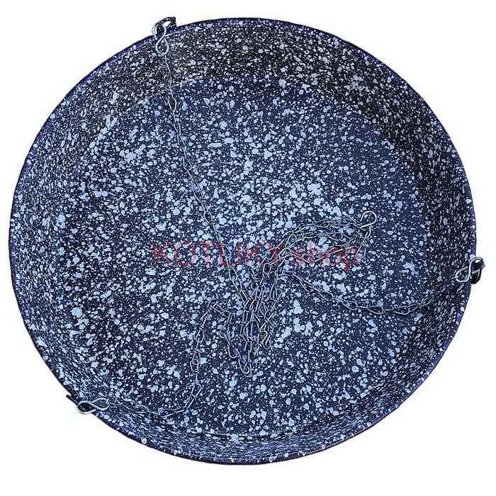 Panvica smaltovaná s reťazou 42 cm