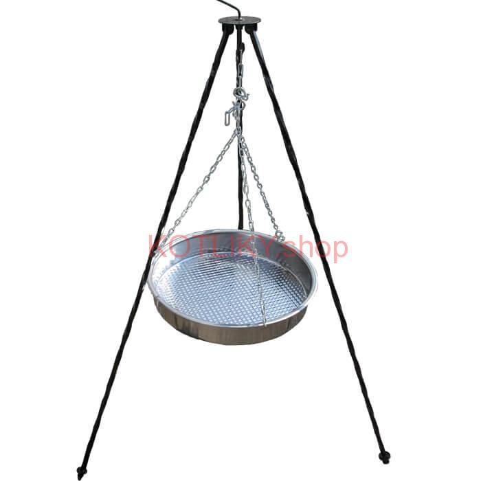 Nerezová panvica s retiazkou 42 cm
